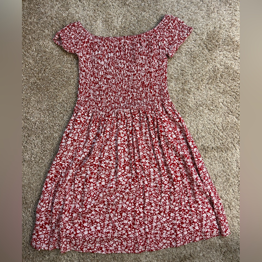 Off the shoulder mini dress